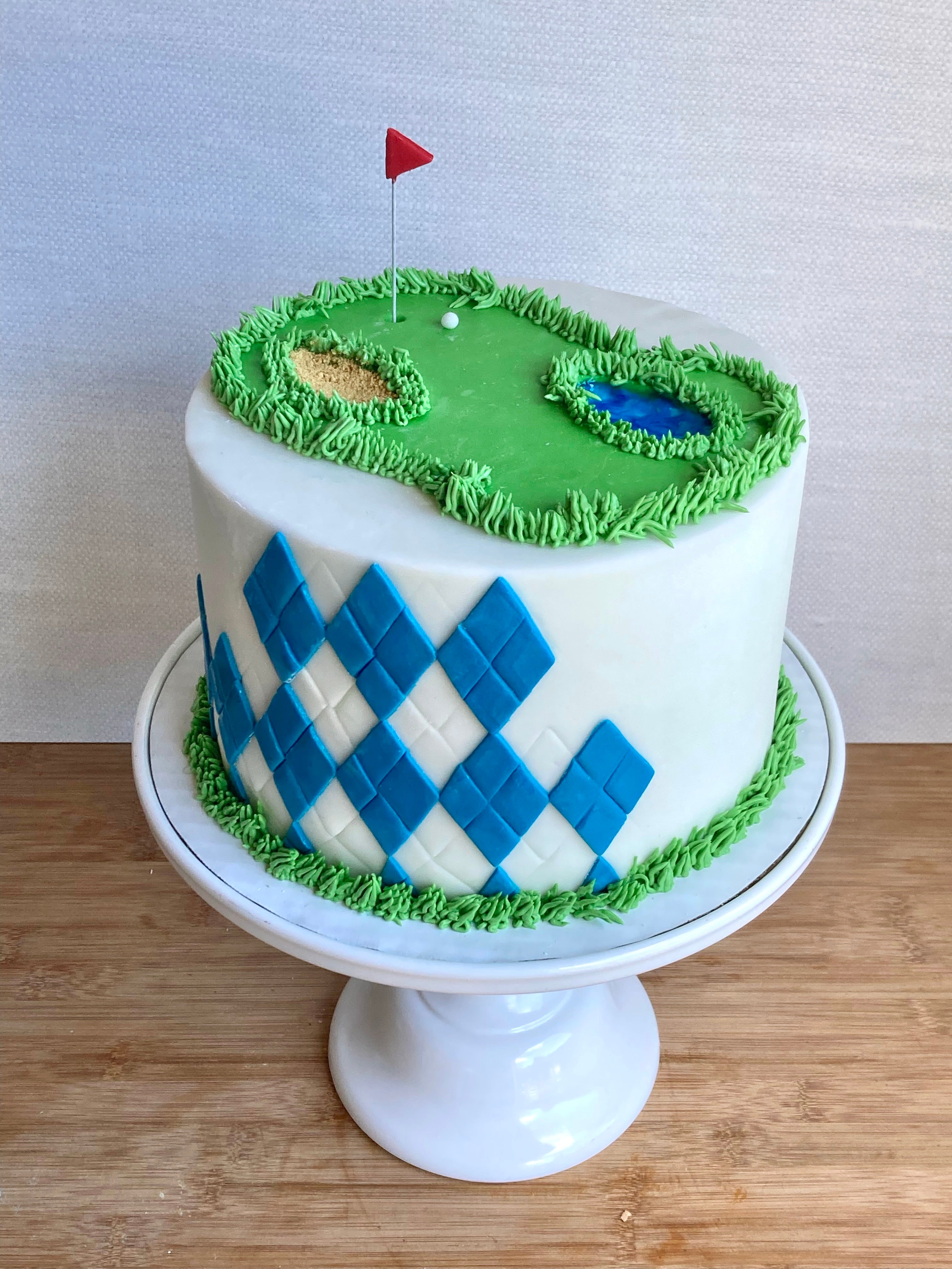 Golf Cake | The SweetSide, image size:3024x4032