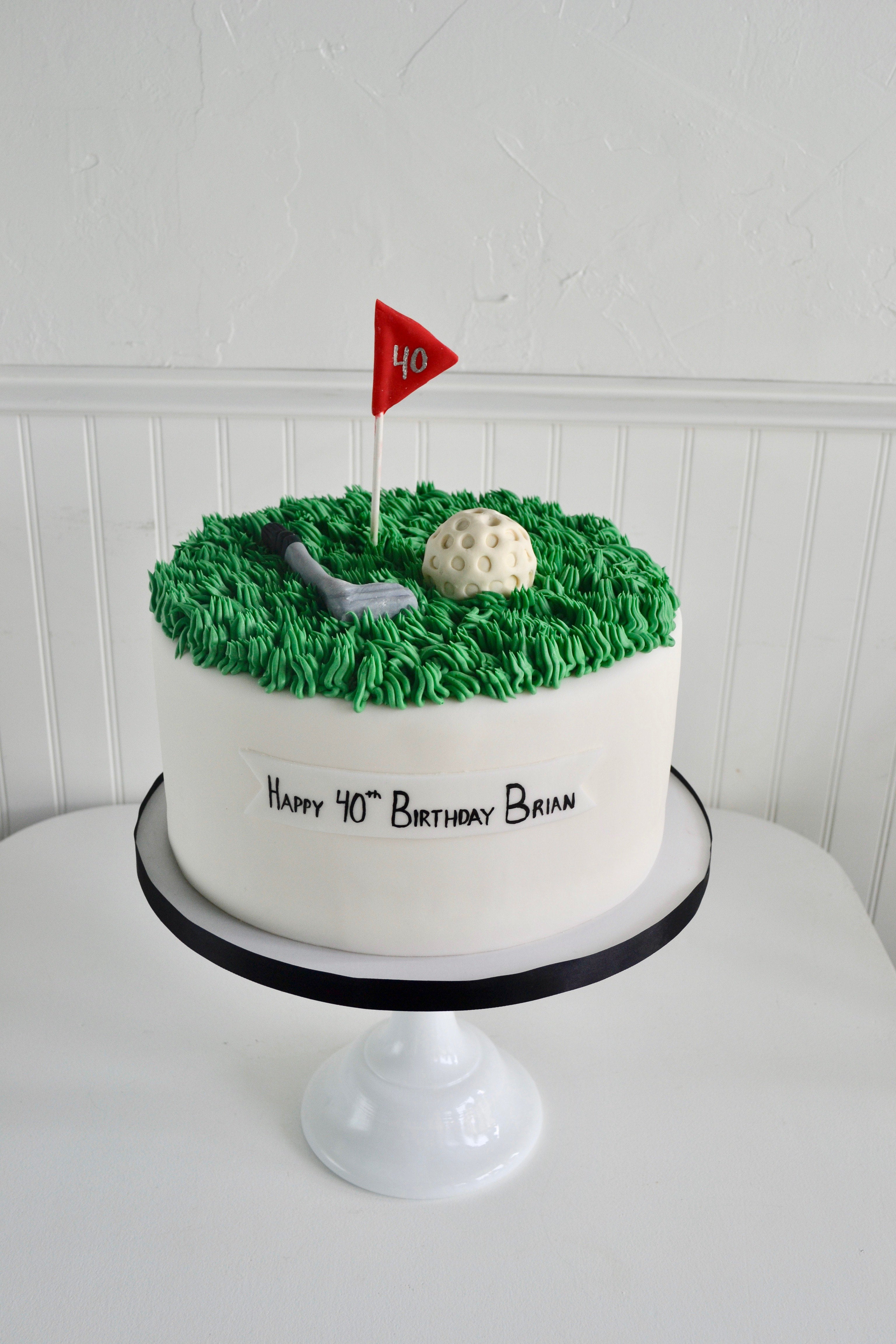 Amazon.com: Golf Happy Birthday Cake Topper Green Glitter Golfing Cake  Decorations for Men Boy Golf Ball Player Themed Birthday SportS Themed  Party Decorations Supplies : Grocery & Gourmet Food