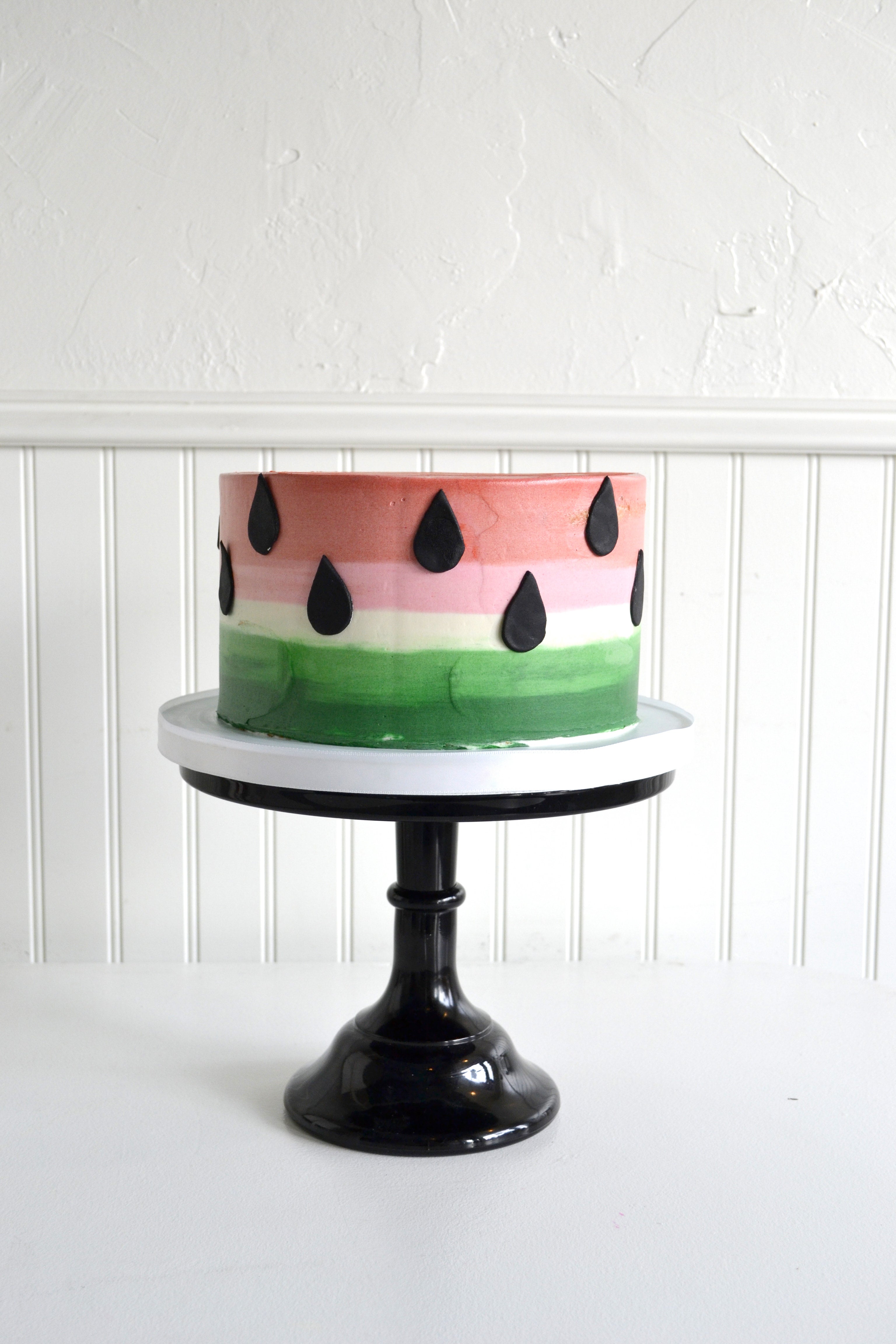 Made this super cute watermelon cake this weekend! : r/Baking